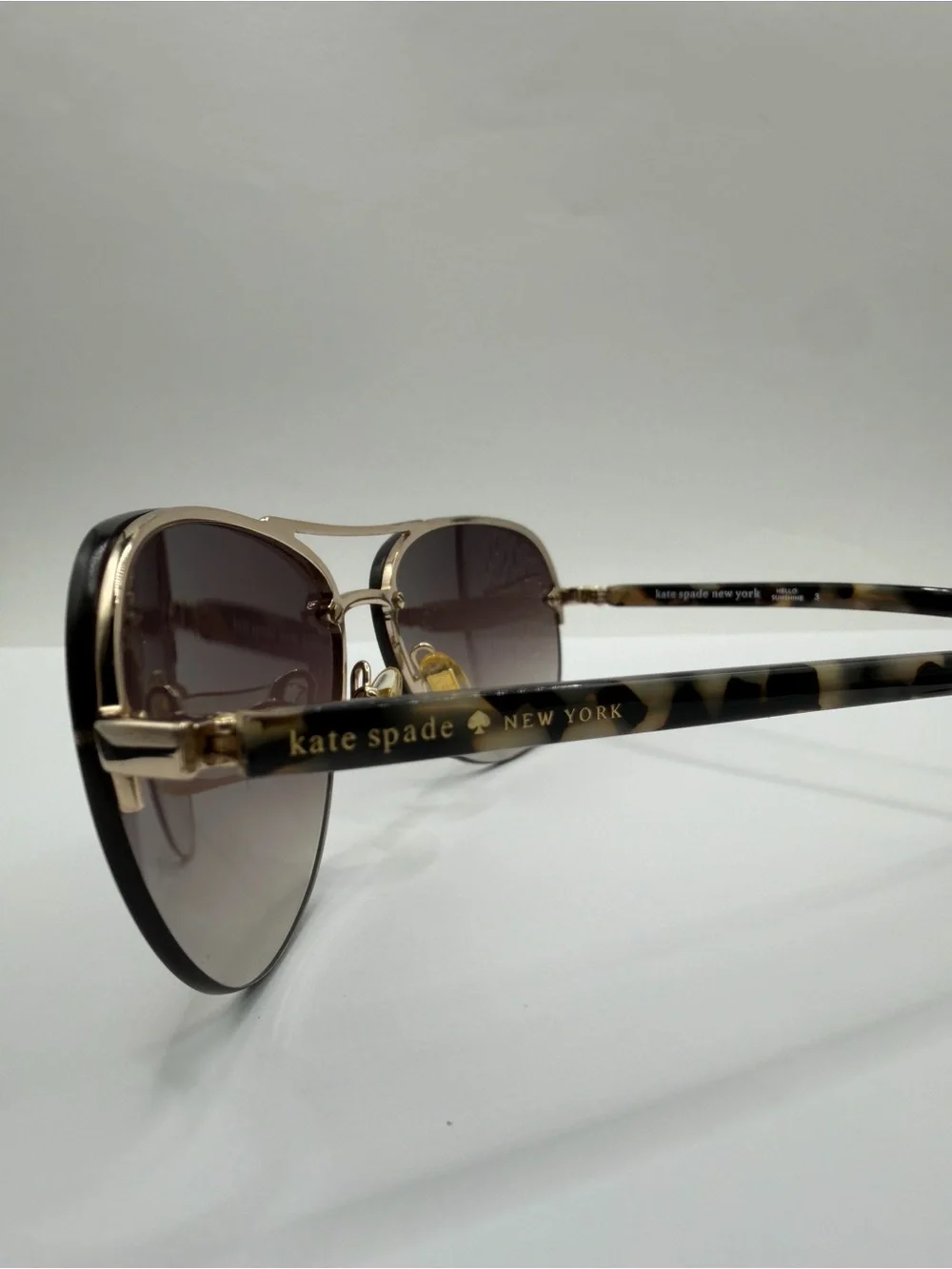 Kate Spade Beryl/S Sunglasses Tokyo Tortoise Gold Aviator